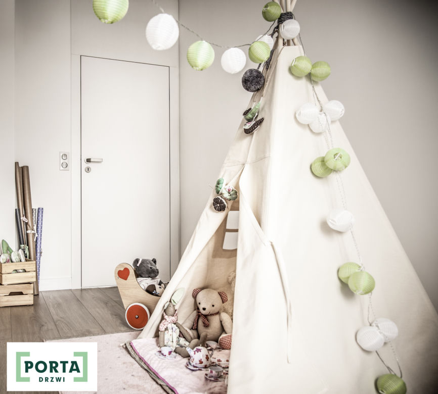 drzwi wewnętrzne Porta DECOR w pokoju dziecka