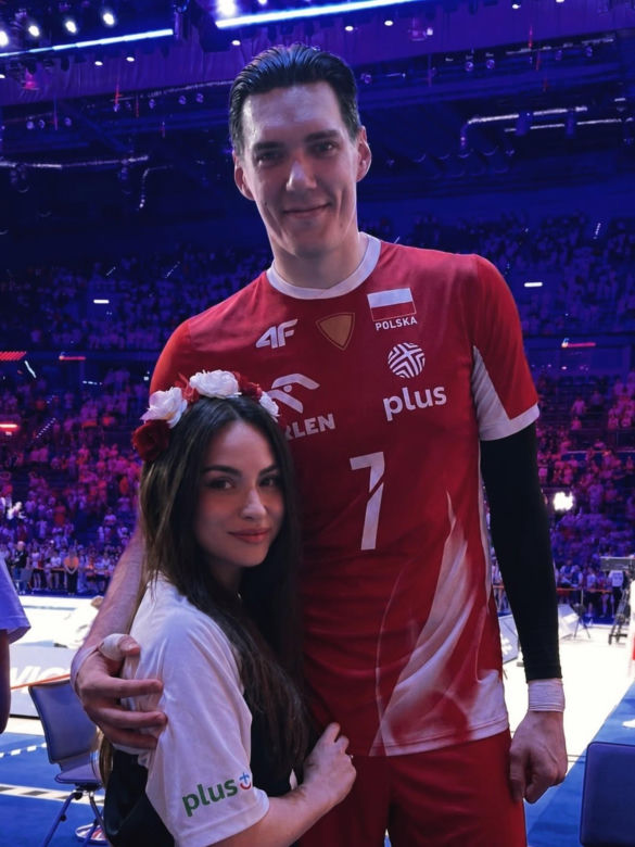 Bartłomiej Lemański i jego dziewczyna Dominika