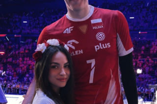 Bartłomiej Lemański i jego dziewczyna Dominika