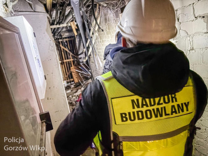 Wybuch w bloku w Gorzowie