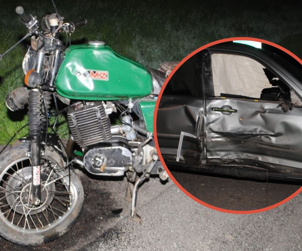 Zakręcie: 31-letni motocyklista nie żyje. Próbowali go ratować… Koszmar na drodze!