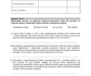 Matura 2019. Historia sztuki - arkusze CKE