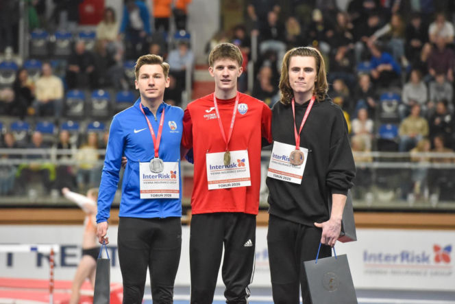 Halowe mistrzostwa Polski w Kujawsko-Pomorskiej Arenie Toruń. Zdjęcia kibiców i zawodników