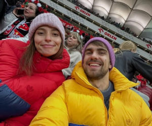 Jakub Popiwczak i jego żona Magda