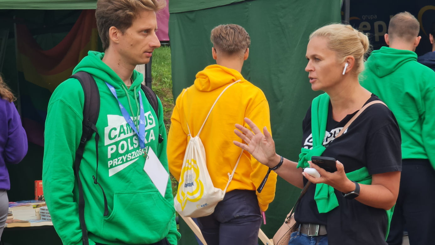 Campus Polska 2022. Franciszek Sterczewski, Barbara Nowacka