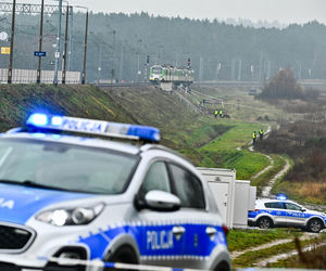 Akt dywersji na torach kolejowych