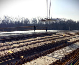 Rośnie nowy most w Warszawie