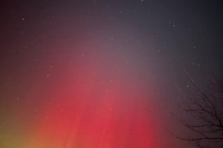 Zorza polarna w Siedlcach