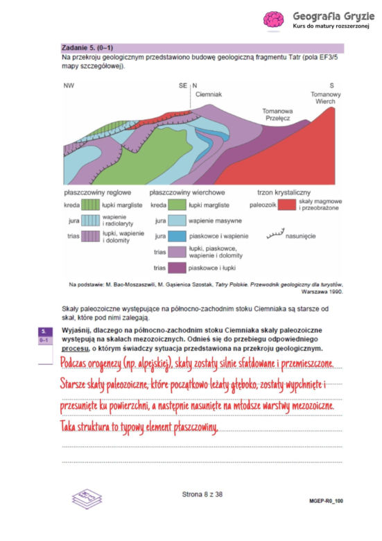 Matura 2025 geografia - odpowiedzi, arkusz CKE  15.05.2025 - Formuła 2023	