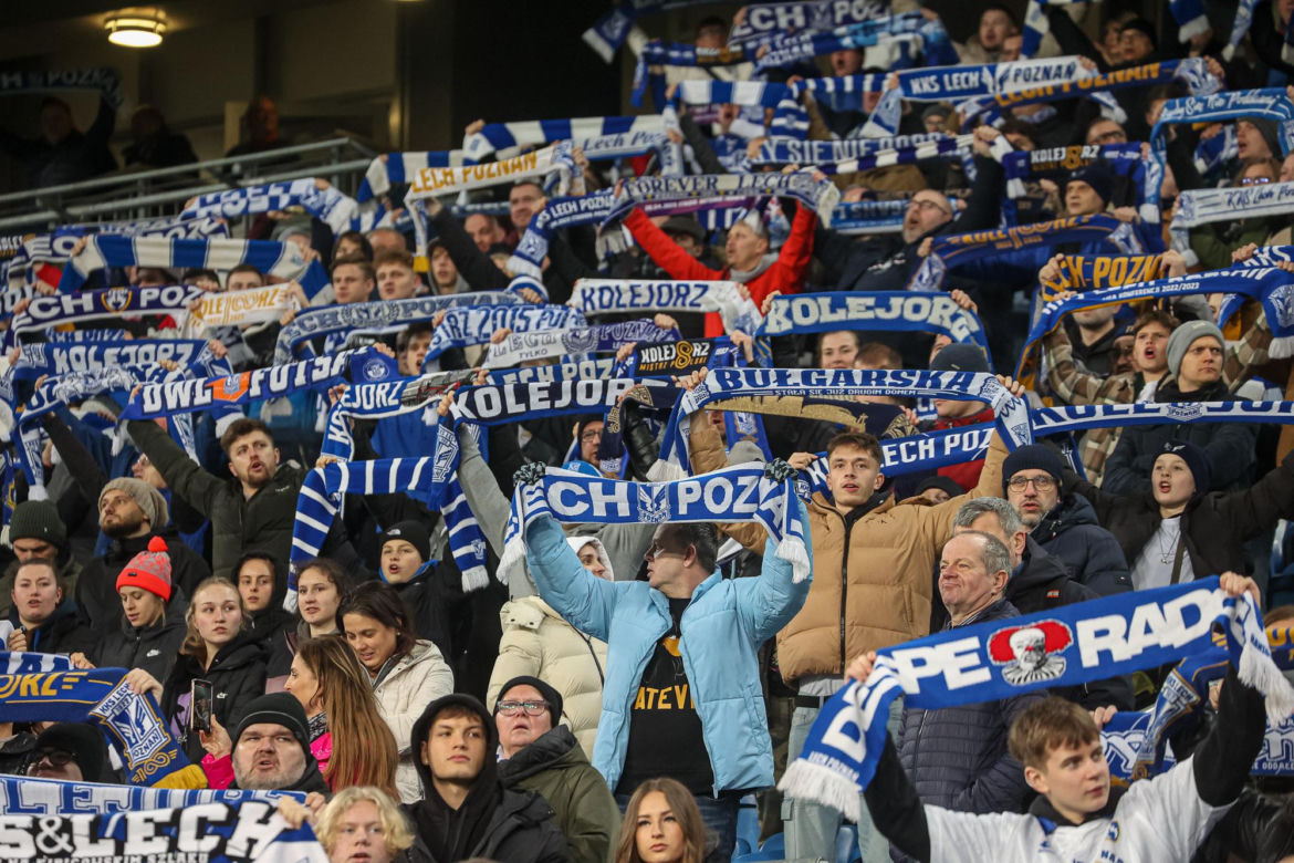Lech Poznań - Pogoń Szczecin. Zdjęcia kibiców na meczu Fortuna Pucharu Polski
