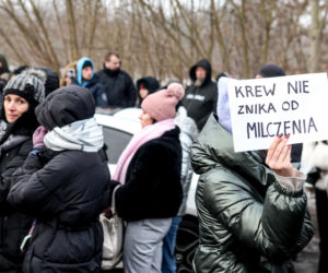 Miał być protest milczenia, doszło do awantury. Gorąco pod schroniskiem w Bytomiu