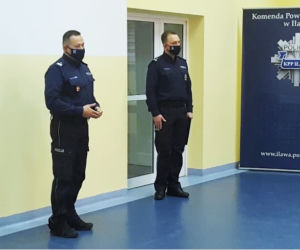 Zmiana komendanta iławskiej policji. Policjanci powiatowi w nowych rękach, po śmierci poprzedniego komendanta