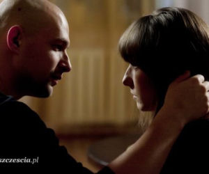 Barwy szczęścia po wakacjach 2013. Justyna (Lidia Sadowa), Daniel (Dawid Kartaszewicz)