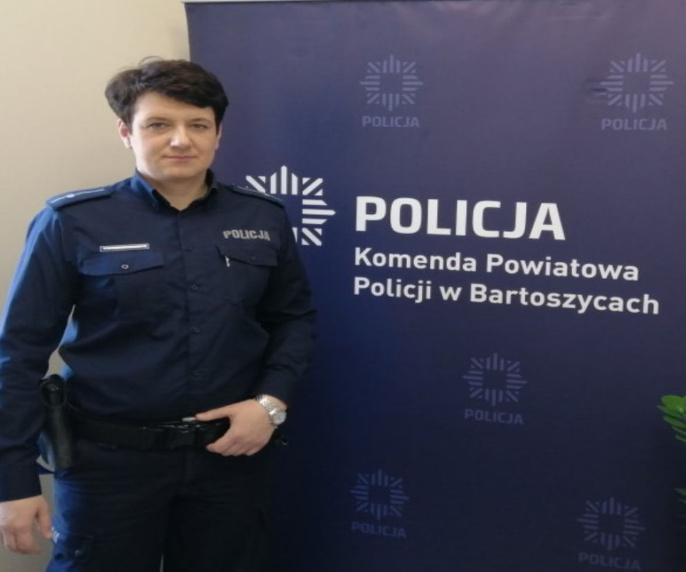Dzielnicowa uratowała kobietę