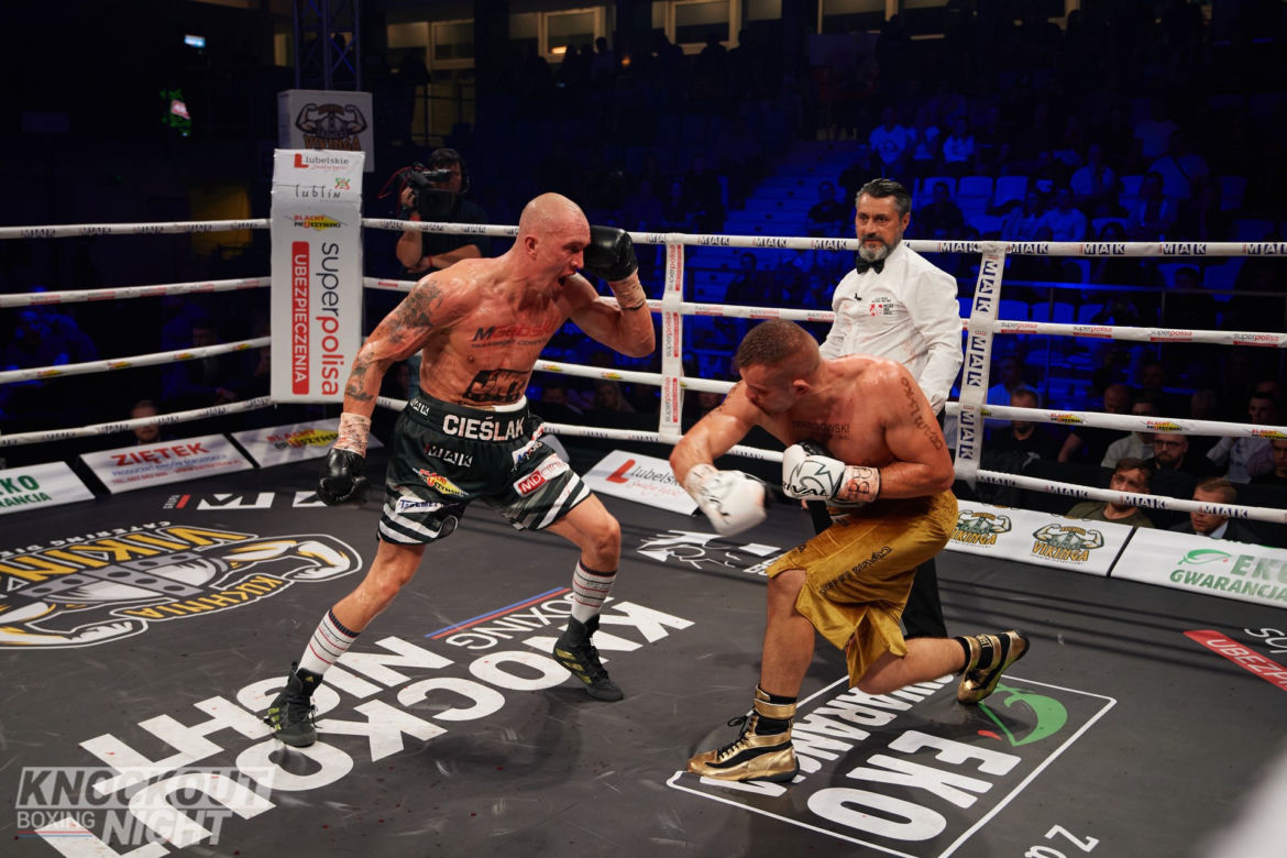 Michał Cieślak wygrał na Knockout Boxing Night 24