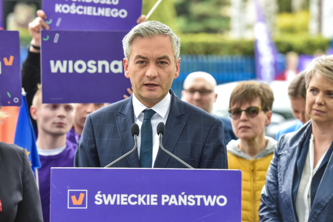 Tak zmieniał się Robert Biedroń