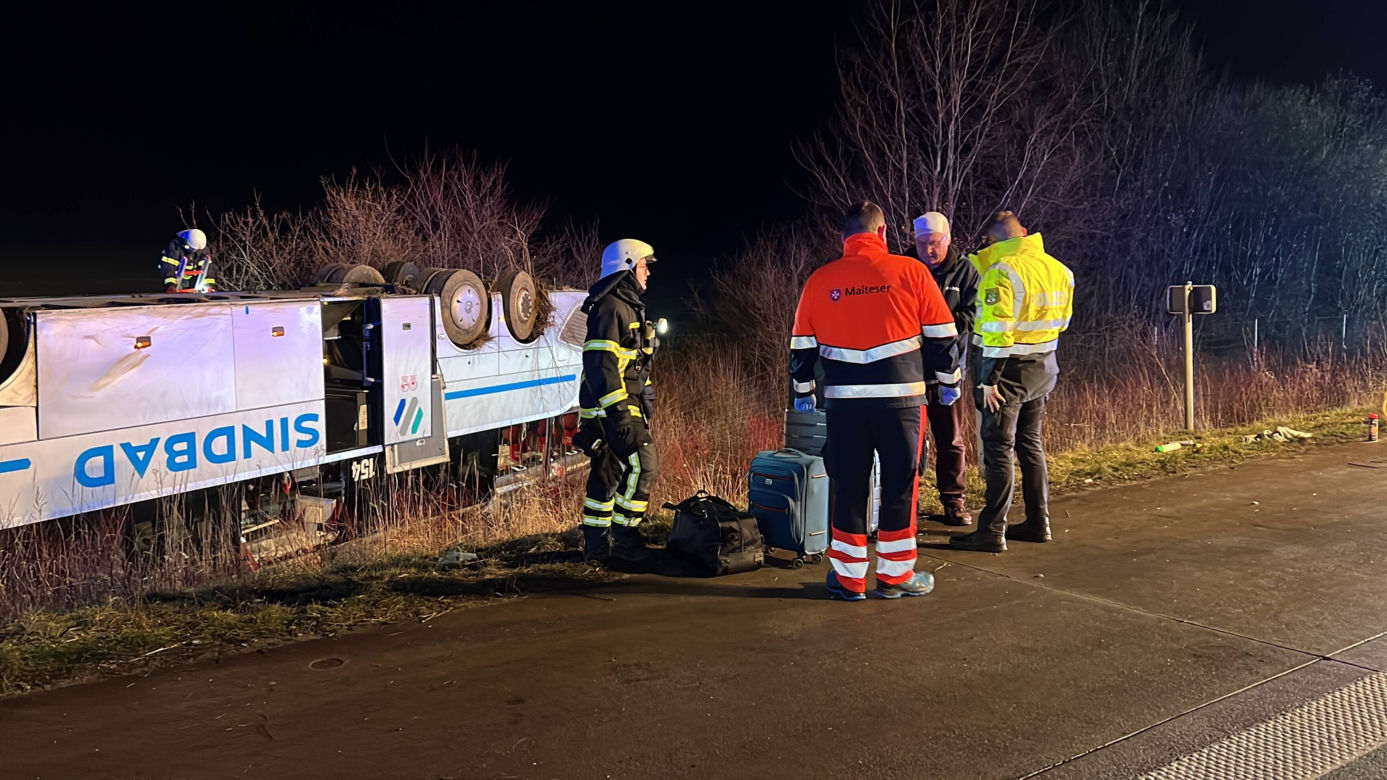 Wypadek polskiego autokaru w Niemczech 