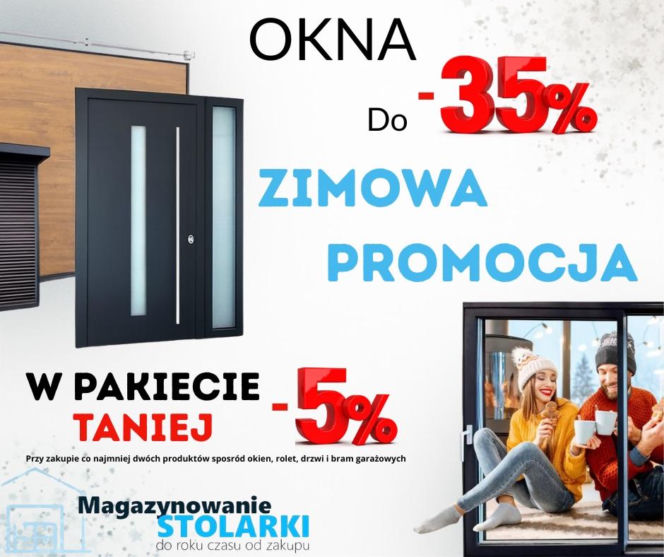 Trwa największa zimowa promocja w salonach Kowalski Okna