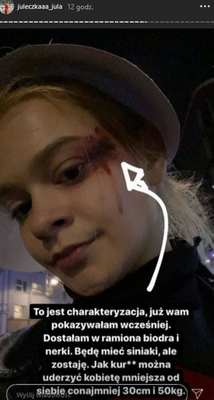 Pobili Julię Wróblewską, a ona dalej protestuje