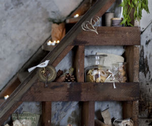 Boże Narodzenie w stylu shabby chic