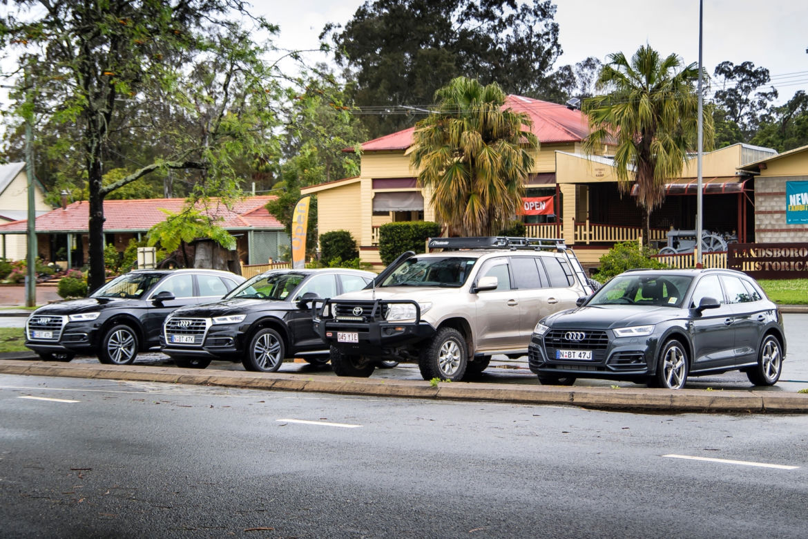 Audi Q5 na drogach Australii