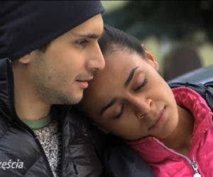 Barwy szczęścia. Irek (Otar Saralidze), Liliana (Aleksandra Szwed)