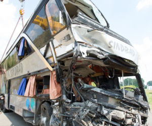  Wypadek polskiego autokaru w Niemczech obok Drezna. NIE ŻYJE 9 osób, około 40 rannych