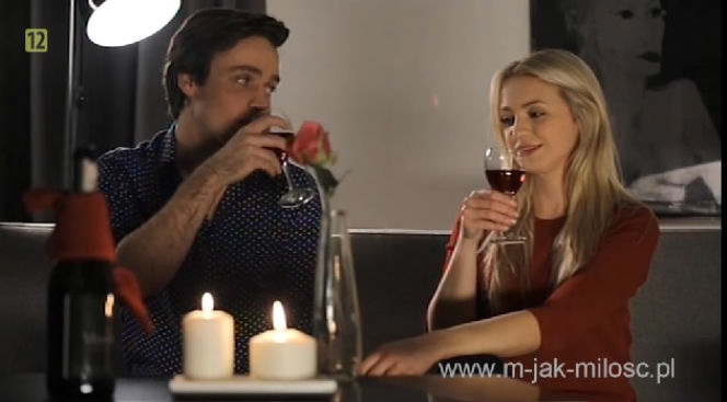 M jak miłość. Joasia (Barbara Kurdej-Szatan), Józef Kurowski (Piotr Polak)