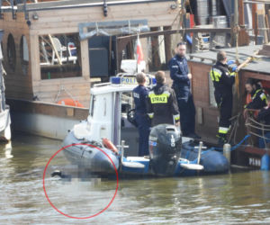 Akcja służb w centrum Warszawy. W Wiśle dryfowało ciało