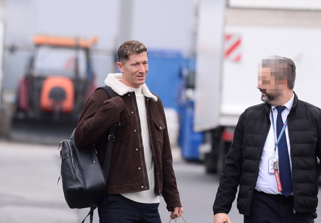 Robert Lewandowski przyjechał na zgrupowanie reprezentacji Polski
