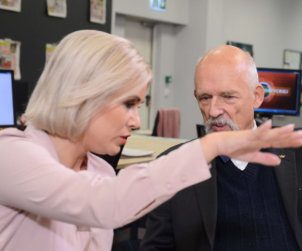 Janusz Korwin-Mikke gościem programu Express Biedrzyckiej
