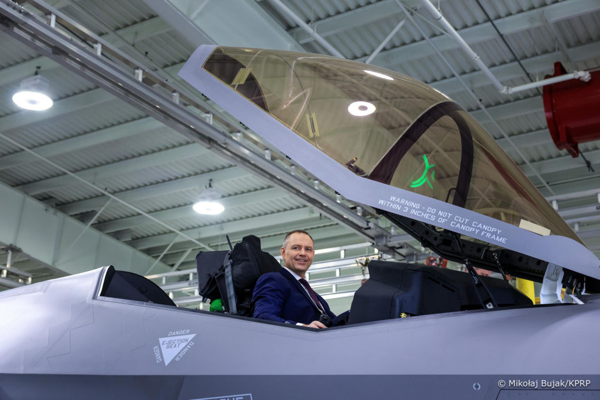 Nawrocki w zakładach Lockheed Martin