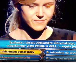 MILIONERZY pytanie o obraz