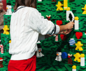 Iga Świątek bawiła się z dziećmi LEGO