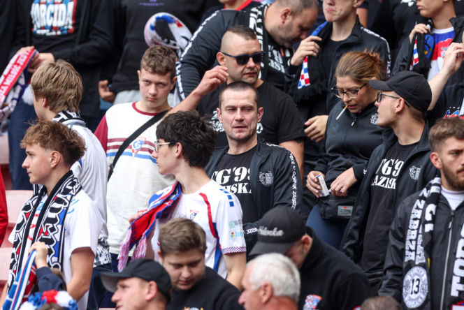Górnik Zabrze - Lech Poznań: Zdjęcia kibiców i zawodników z meczu 8. kolejki PKO BP Ekstraklasy