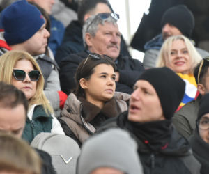 PRES Grupa Deweloperska Toruń - Stelmet Falubaz Zielona Góra, zdjęcia kibiców i zawodników ze sparingu na Motoarenie