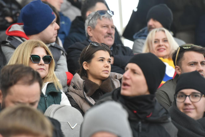 PRES Grupa Deweloperska Toruń - Stelmet Falubaz Zielona Góra, zdjęcia kibiców i zawodników ze sparingu na Motoarenie