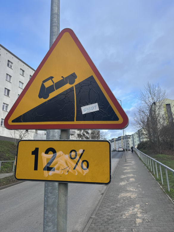 Ulica Kusocińskiego z "Ale urwał!" po 15 latach