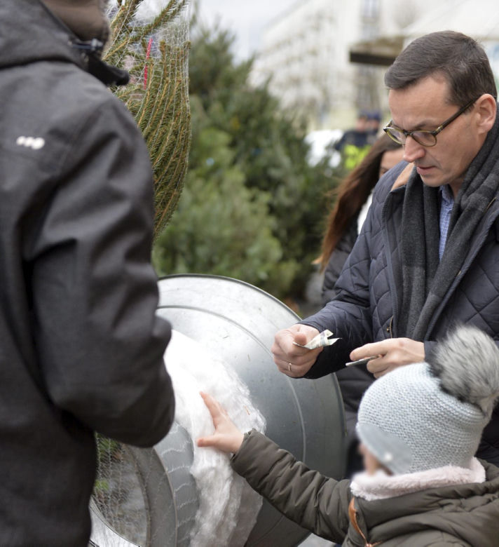 Mateusz Morawiecki. W święta to żona jest premierem