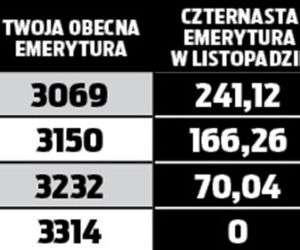 14. emerytura co roku