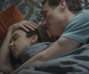 M jak miłość, odcinek 1891. Olek (Maurycy Popiel), Aneta (Ilona Janyst)