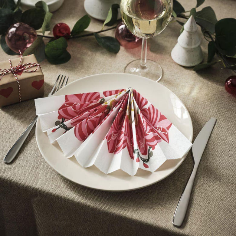 Serwetki świąteczne papierowe - IKEA