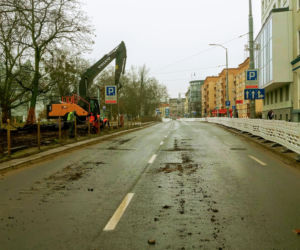 Ruszyła przebudowa torowiska na ul. Matejki