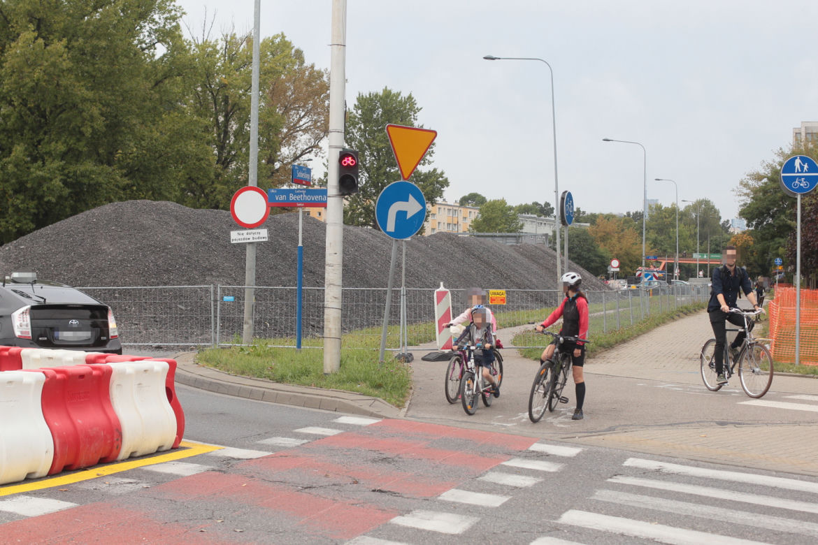 Tak tramwajarze zwężą ulice pod budowę trasy do Wilanowa
