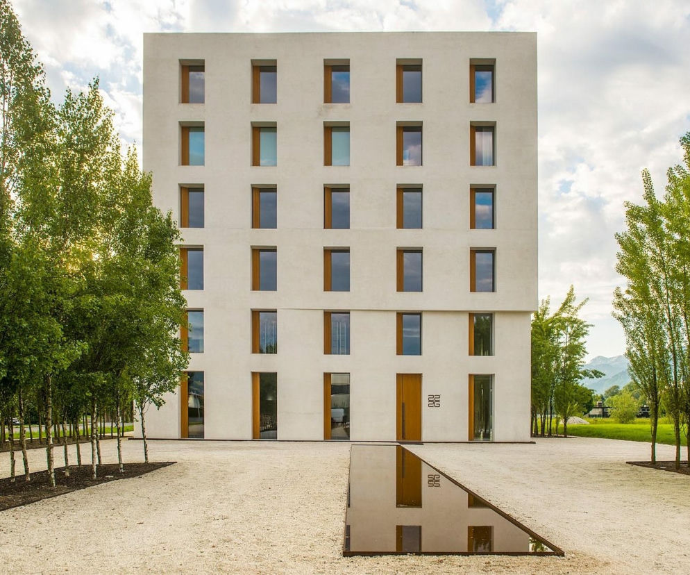 2226 – siedziba pracowni Baumschlager Eberle Architekten, Lustenau, Austria, 2013