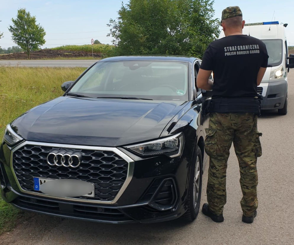 Nowiutkie Audi Q3 pochodzące z kradzieży odzyskane