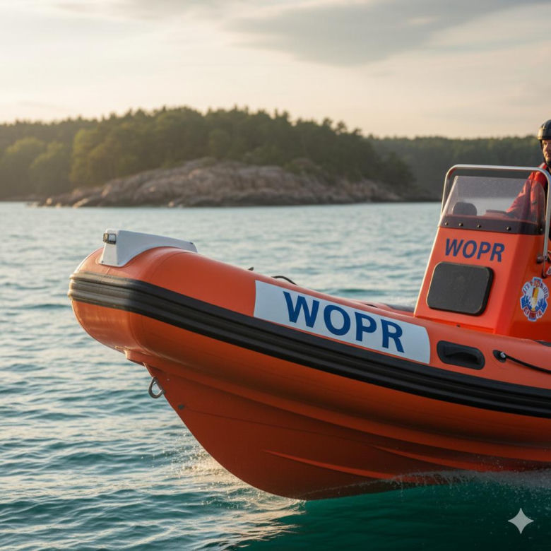 Nowa łódź dla WOPR w Boszkowie