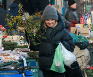 Małgorzata Tusk na przedświątecznych zakupach