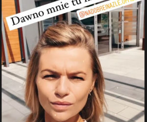 Na dobre i na złe na planie. Emilia Komarnicka-Klynstra (Agata Woźnicka)