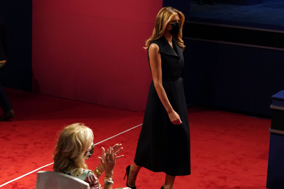 Melania Trump Jill Biden